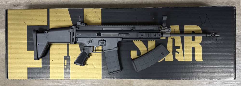 FN Scar 16s NRCH, 5.56 NATO, 30+1, x2 Magazines, 16.25"/ 32.75", OEM Box-img-0