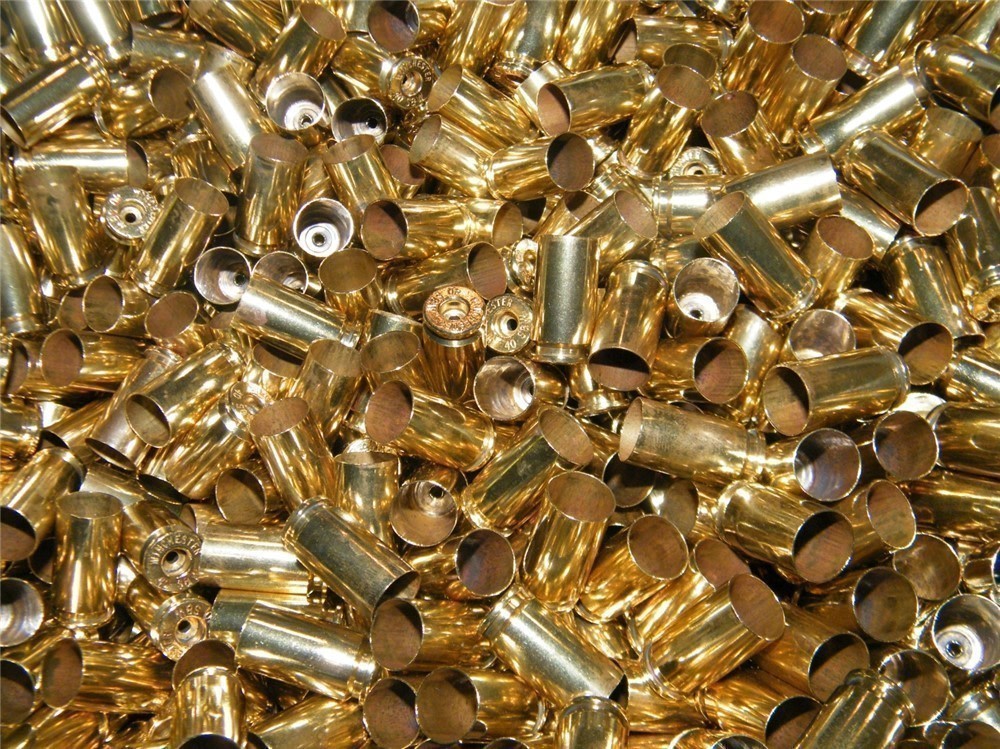 40 S&W Brass Decapped Very Clean - 2000 pc-img-0