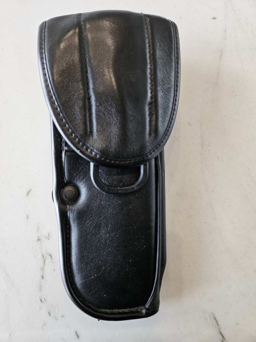 Bianchi Leather G100 Generals Officer Holster, Never Issued-img-0