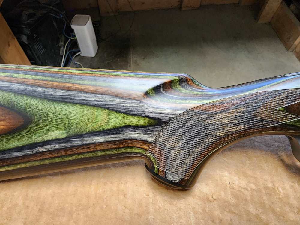 PICS! NEW RUGER M 77 HAWKEYE PREDATOR 22-250 REM 24" STAINLESS 250 24 GREEN-img-7