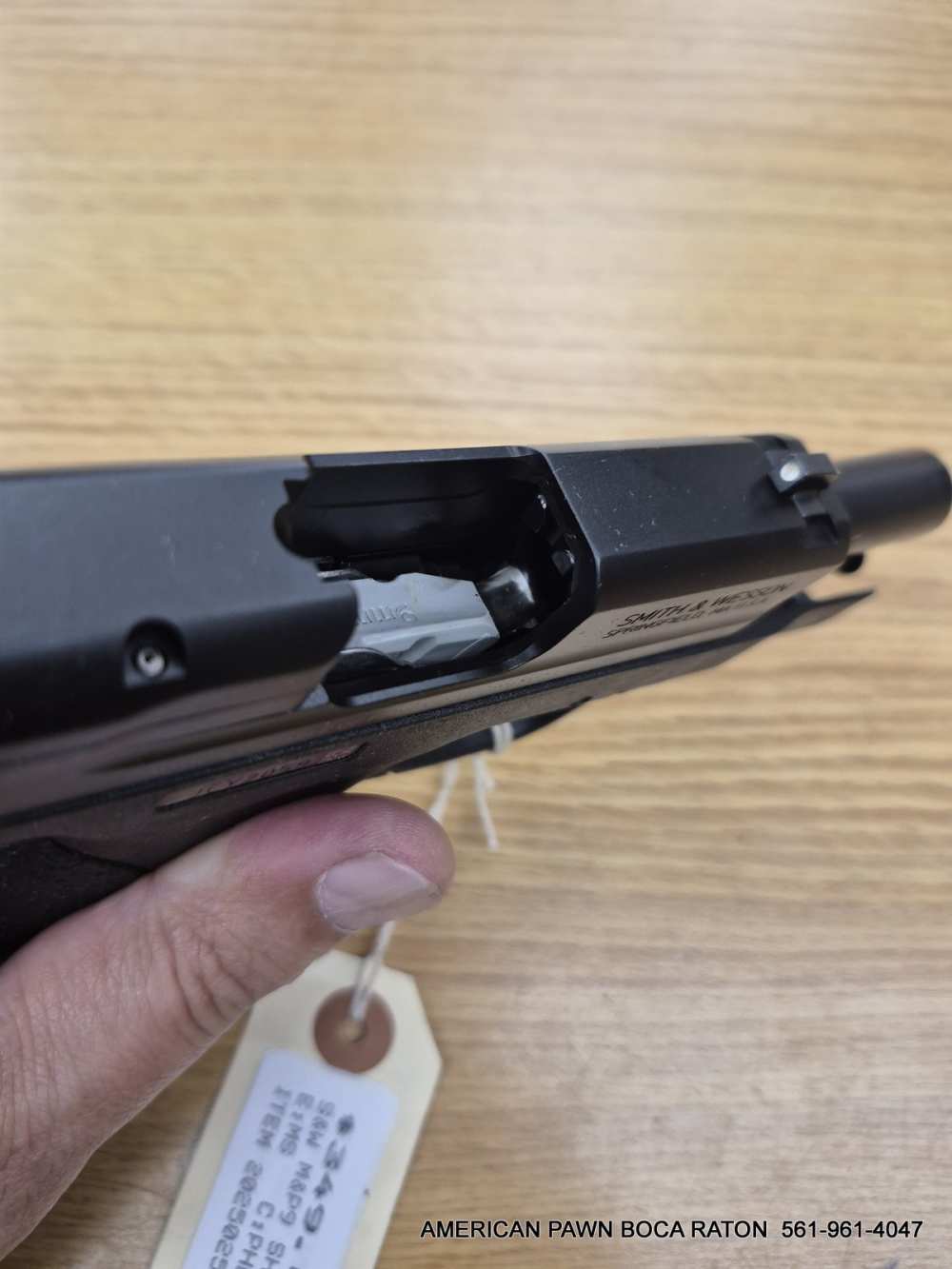 SMITH & WESSON M&P 9 SHIELD 9MM 3" BARREL 8 RD'S mag MODEL W SAFETY-img-8