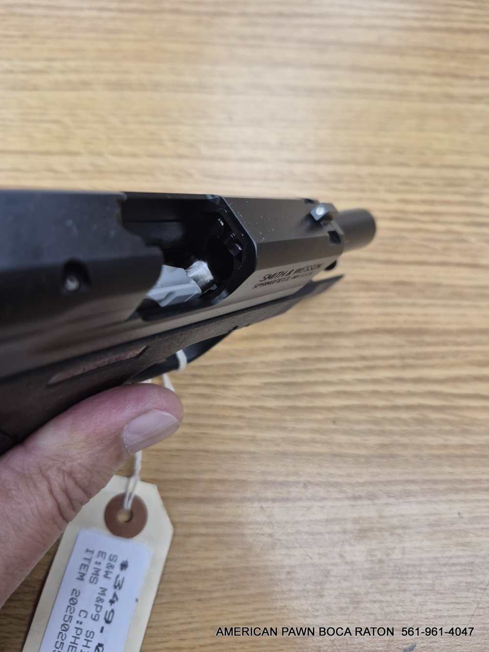 SMITH & WESSON M&P 9 SHIELD 9MM 3" BARREL 8 RD'S mag MODEL W SAFETY-img-9
