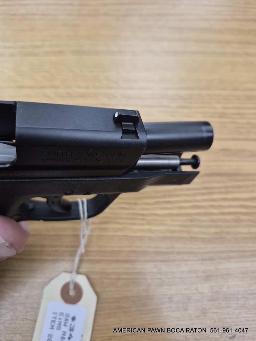 SMITH & WESSON M&P 9 SHIELD 9MM 3" BARREL 8 RD'S mag MODEL W SAFETY-img-7