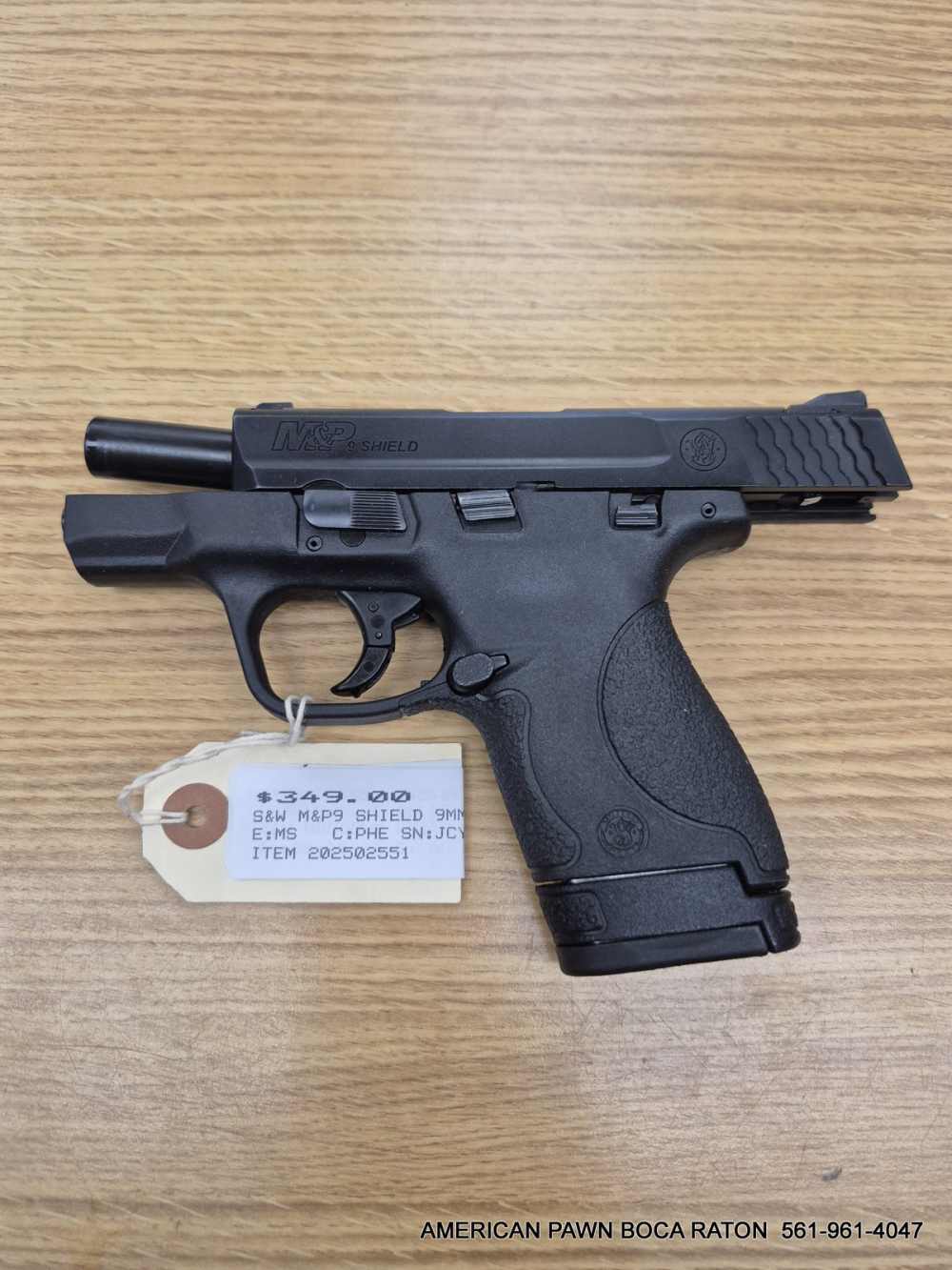 SMITH & WESSON M&P 9 SHIELD 9MM 3" BARREL 8 RD'S mag MODEL W SAFETY-img-12