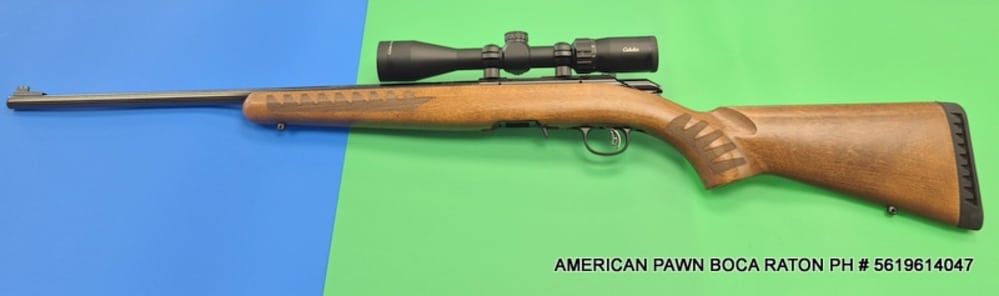 Ruger American Rimfire 22LR WITH 3-9X40 CABELAS SCOPE-img-0