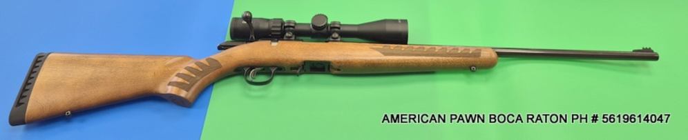 Ruger American Rimfire 22LR WITH 3-9X40 CABELAS SCOPE-img-4