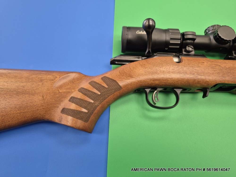 Ruger American Rimfire 22LR WITH 3-9X40 CABELAS SCOPE-img-7