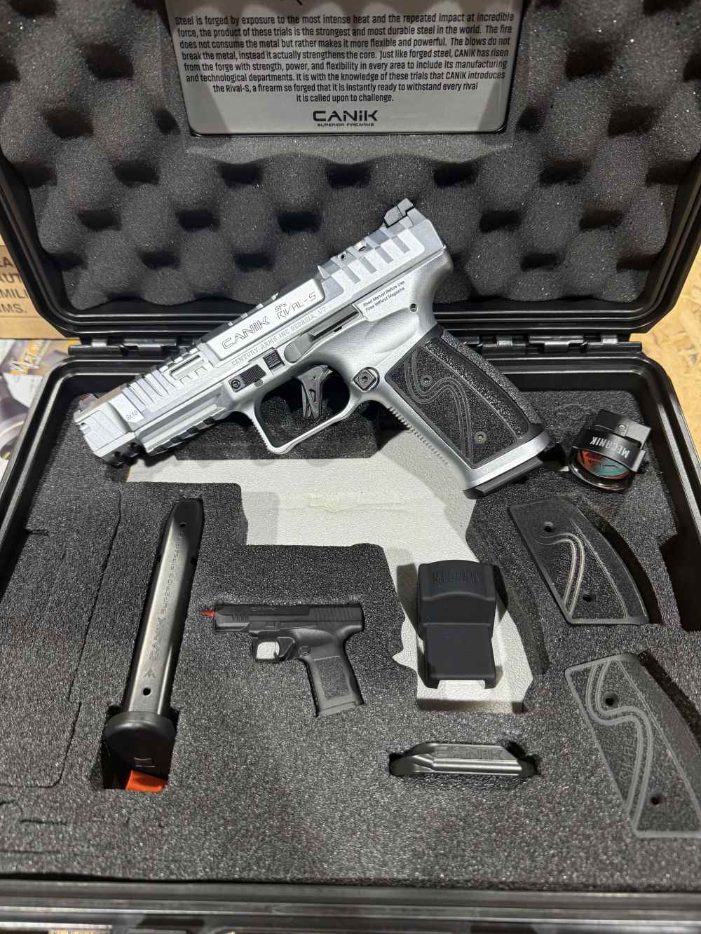 Canik Rival-S SFX 9mm chrome red dot-img-2