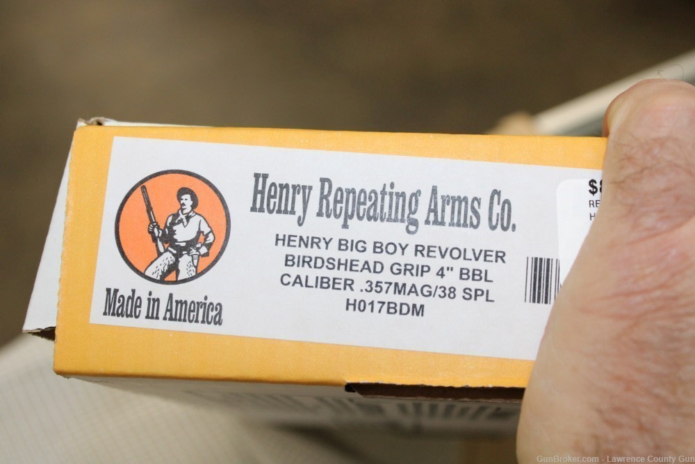 HENRY BIRDS HEAD REVOLVER. 357 MAG-img-2