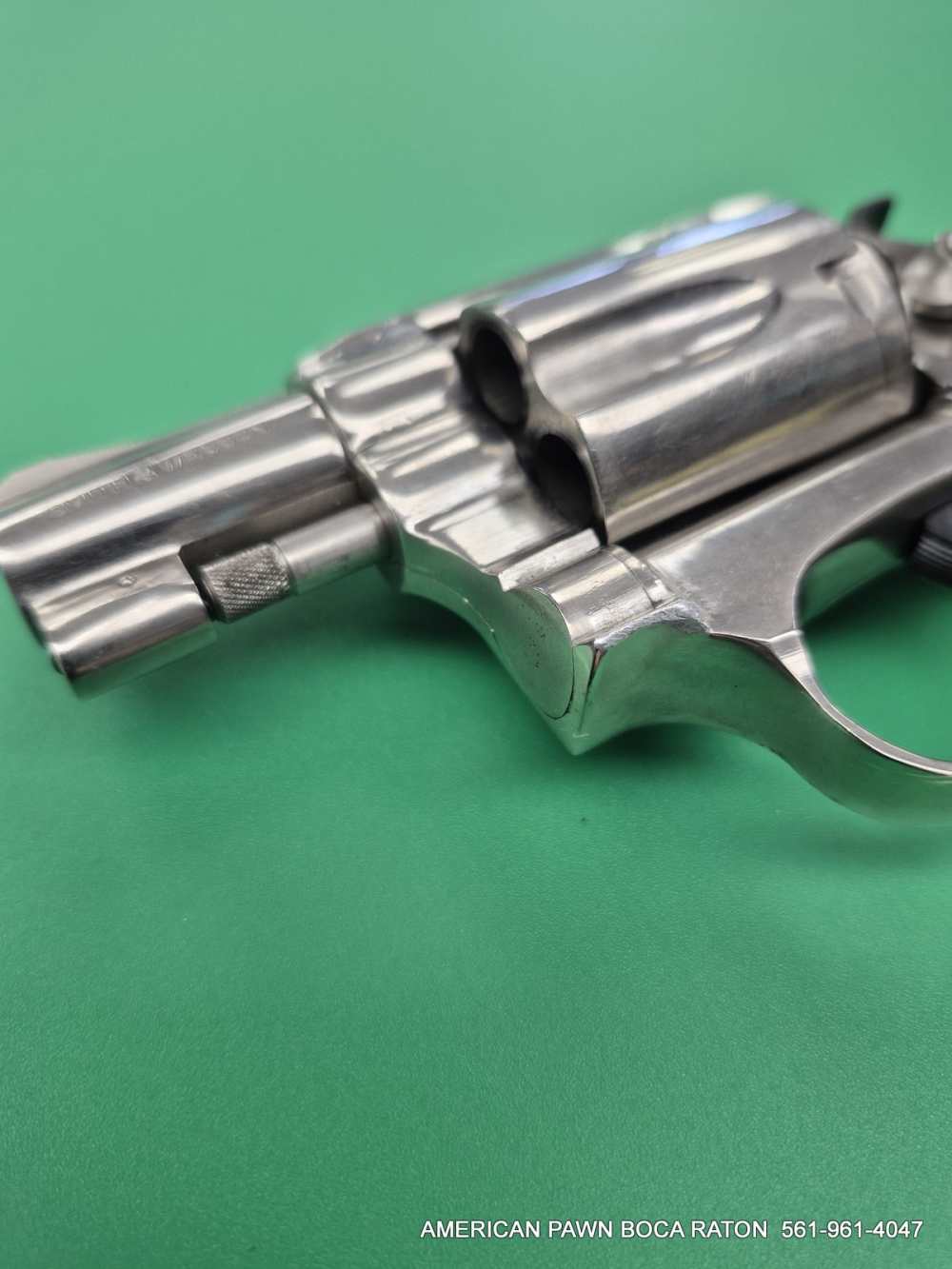 1982 SMITH & WESSON MODEL 37 AIRWEIGHT  NICKEL FINISH -img-13