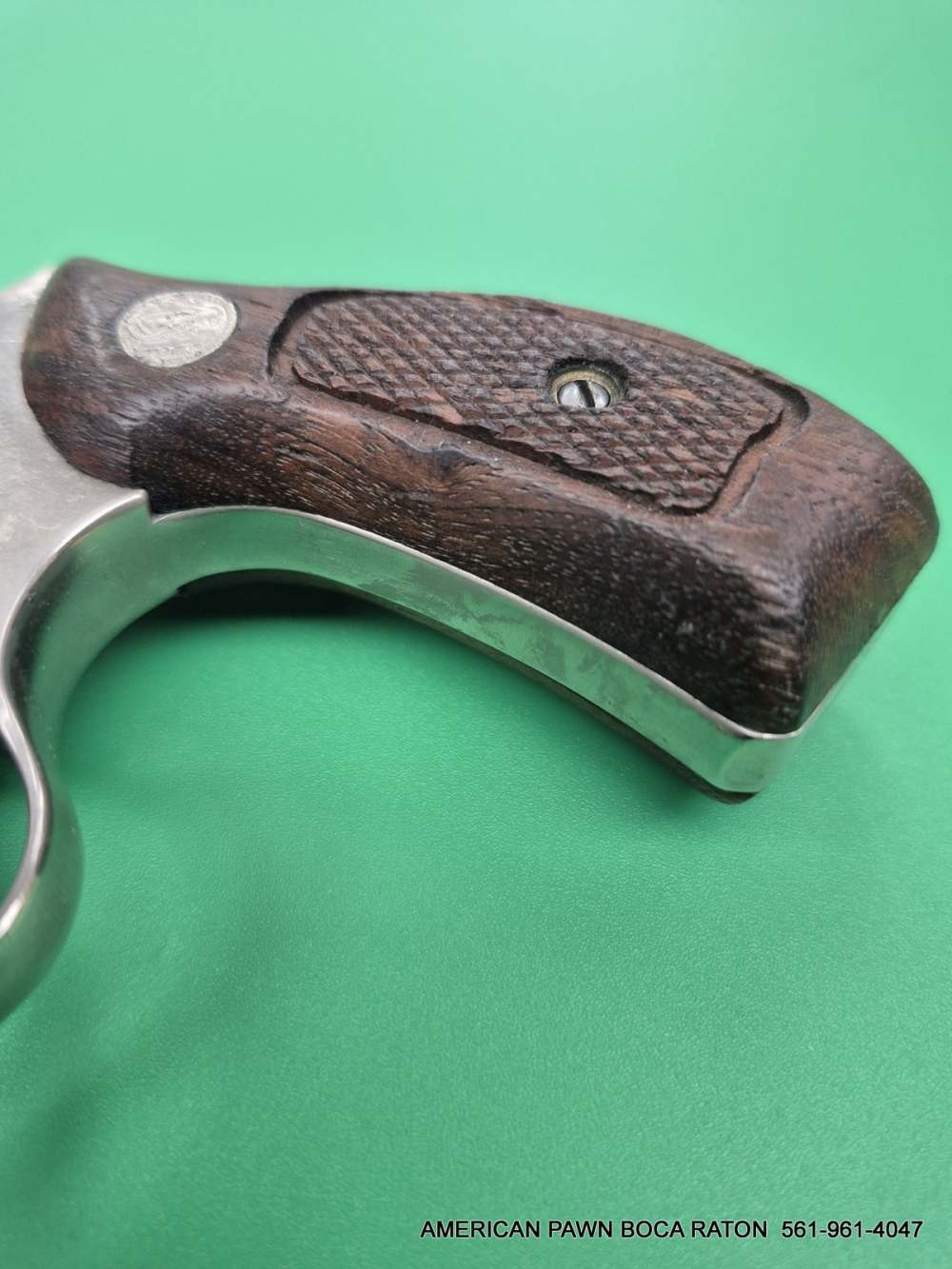 1982 SMITH & WESSON MODEL 37 AIRWEIGHT  NICKEL FINISH -img-11