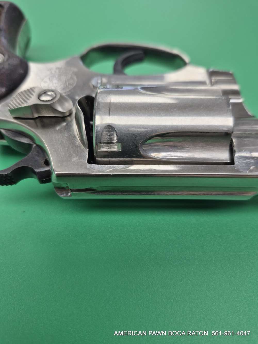1982 SMITH & WESSON MODEL 37 AIRWEIGHT  NICKEL FINISH -img-17