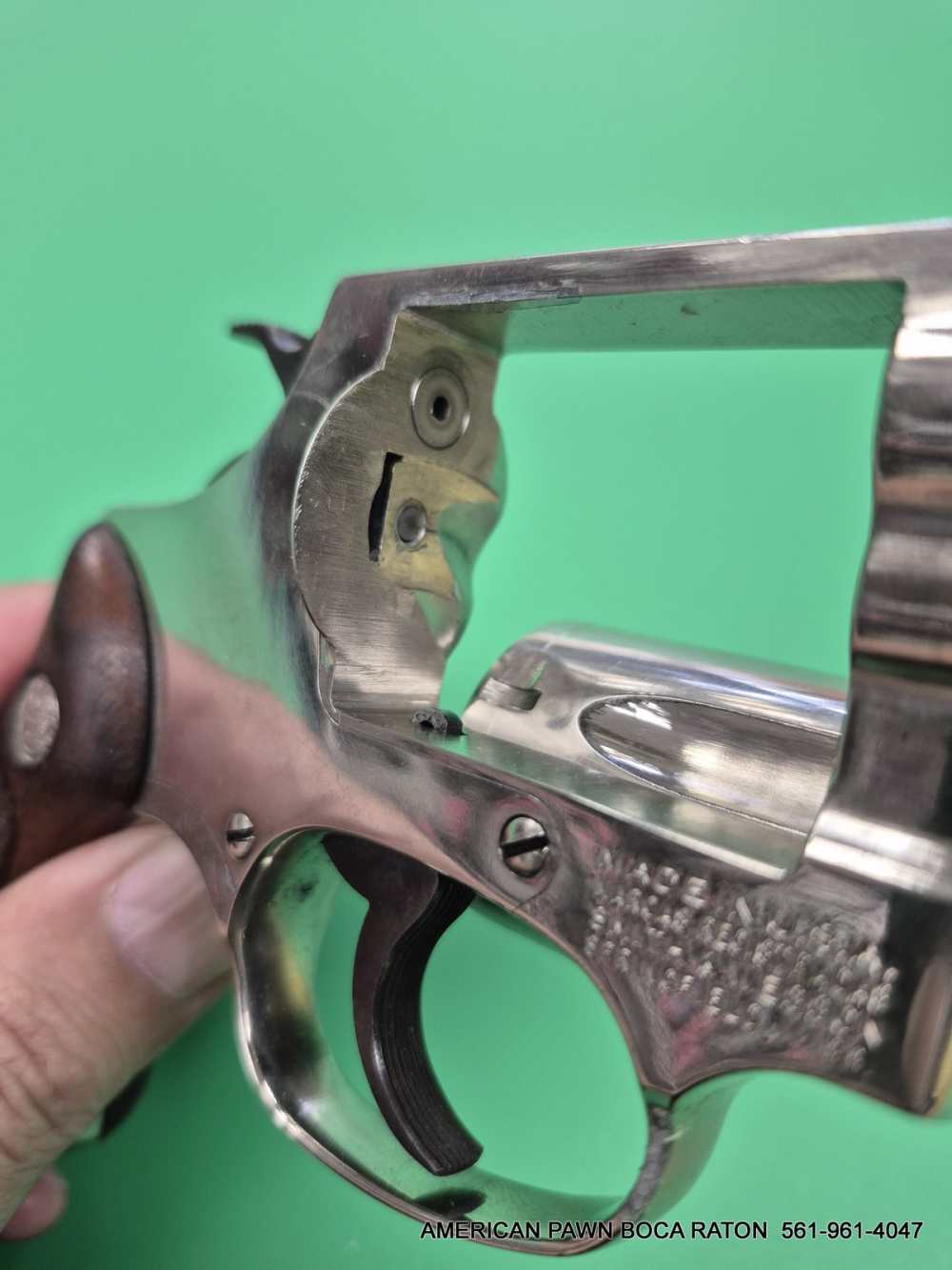 1982 SMITH & WESSON MODEL 37 AIRWEIGHT  NICKEL FINISH -img-27