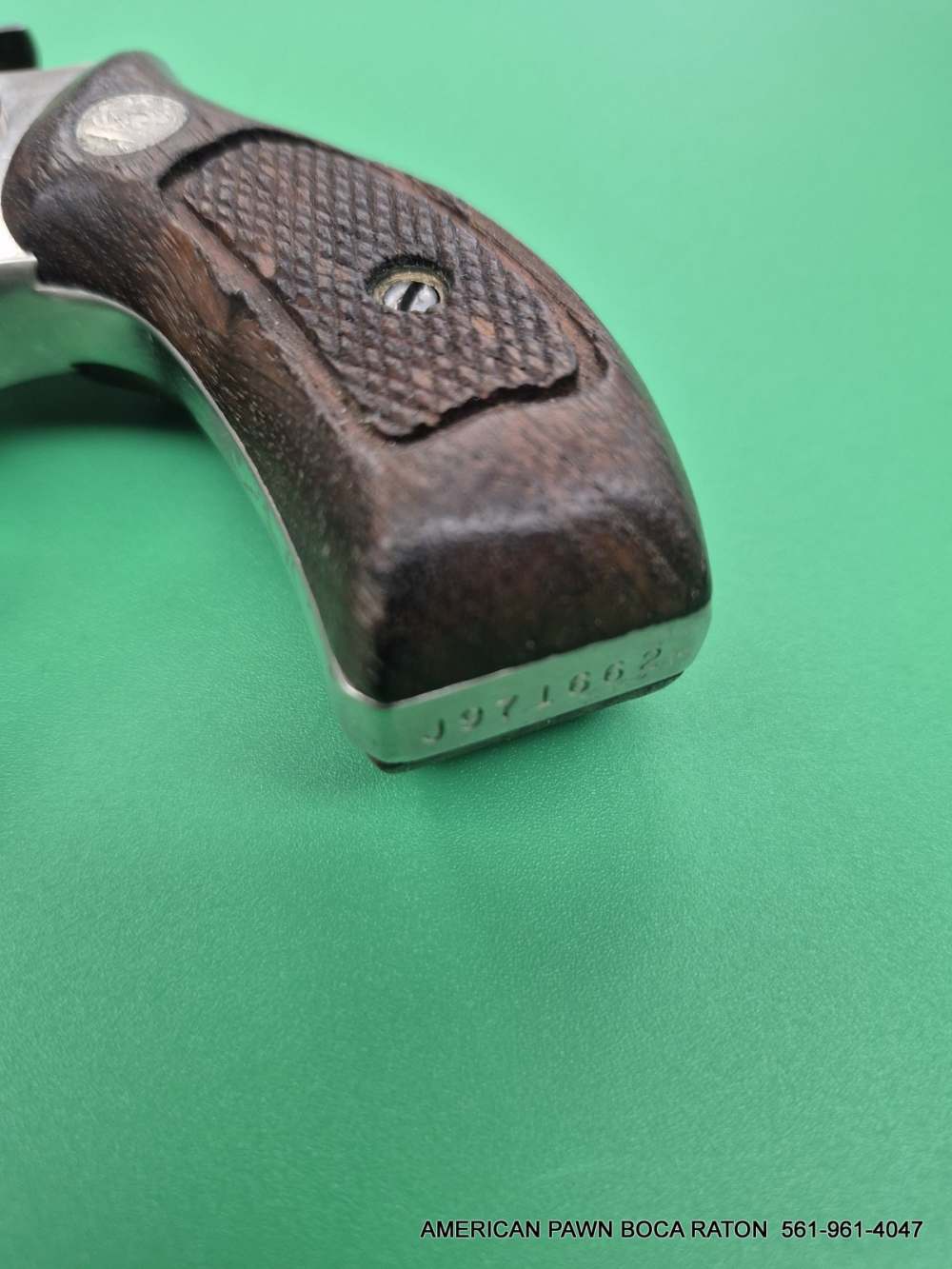 1982 SMITH & WESSON MODEL 37 AIRWEIGHT  NICKEL FINISH -img-10