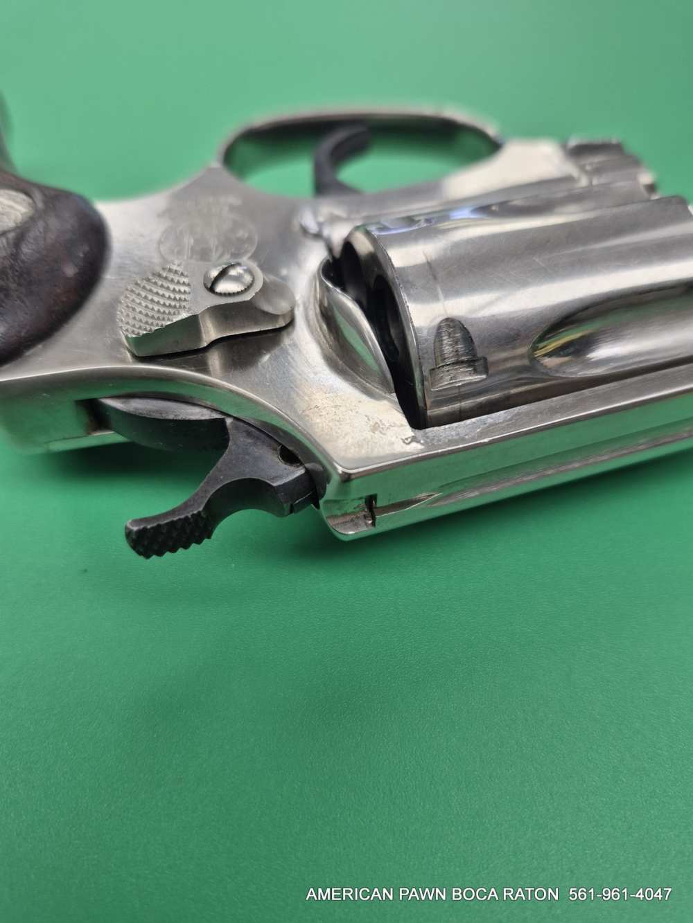 1982 SMITH & WESSON MODEL 37 AIRWEIGHT  NICKEL FINISH -img-16