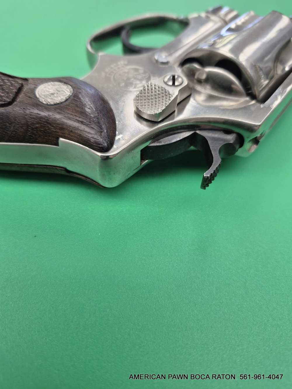 1982 SMITH & WESSON MODEL 37 AIRWEIGHT  NICKEL FINISH -img-15