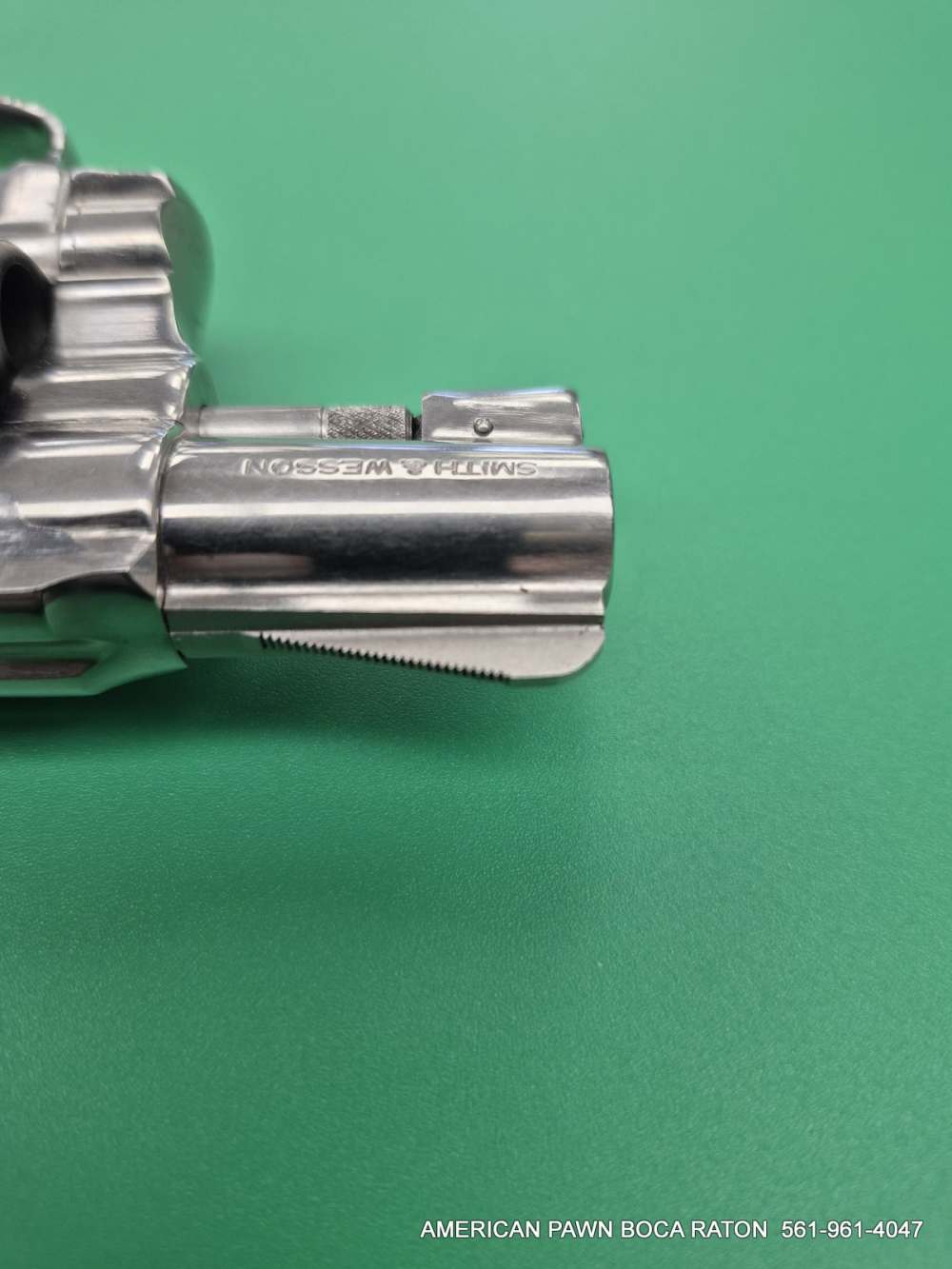 1982 SMITH & WESSON MODEL 37 AIRWEIGHT  NICKEL FINISH -img-19