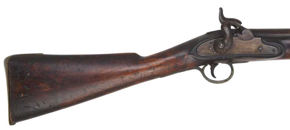 Rare & Peculiar Pritchett Sappers & Miners Musketoon 65 Cal Prototype (?)-img-2