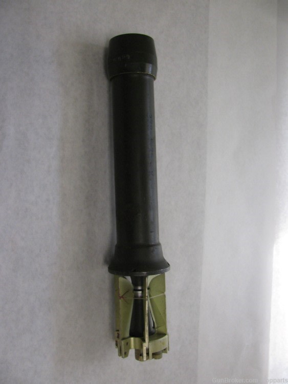 Fin-Stabilized Rocket (inert ) Base for SPG-9 Anti-Tank Gun-img-1