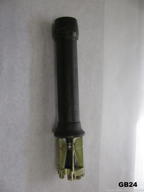 Fin-Stabilized Rocket (inert ) Base for SPG-9 Anti-Tank Gun-img-0