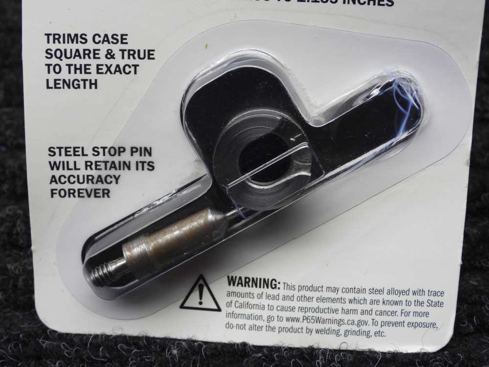 Lee .38-.357 deluxe carbide die set, plus shell holder and case trimmer-img-3