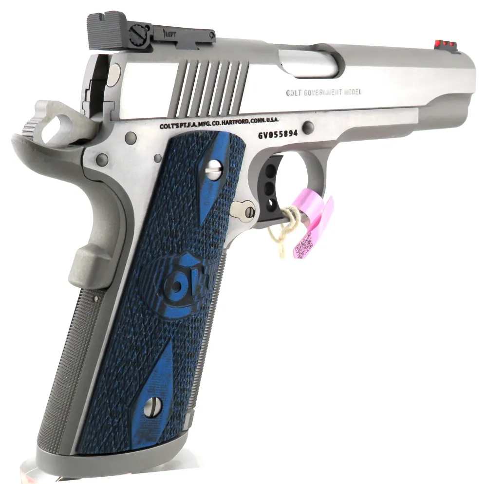 COLT GOLD CUP TROPHY Handgun Competition Blue 9m 9+1R 5" National Match -img-5