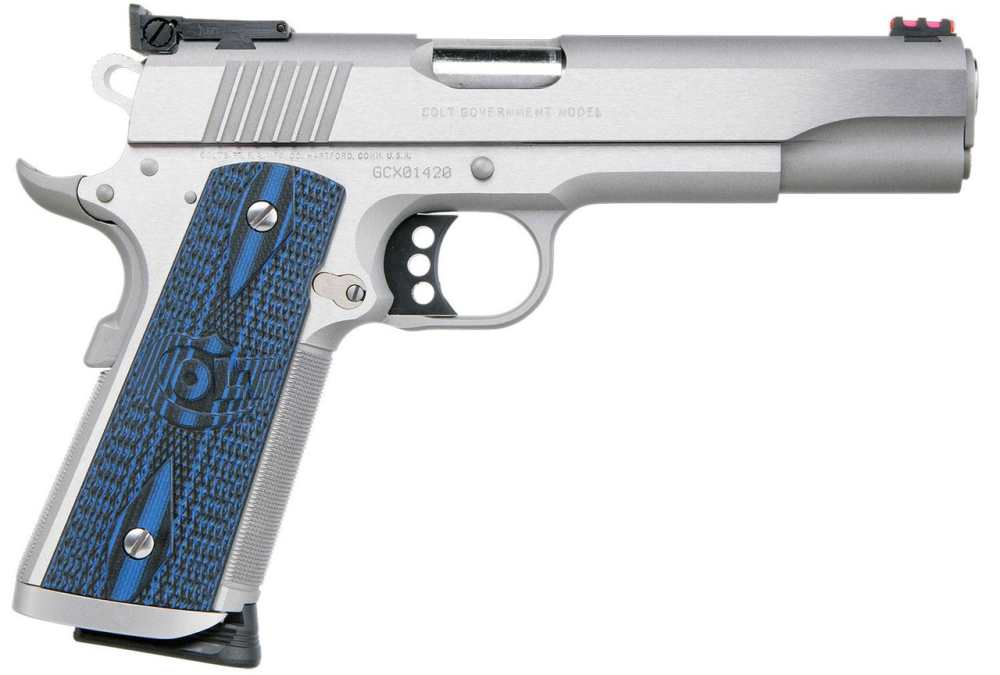 COLT GOLD CUP TROPHY Handgun Competition Blue 9m 9+1R 5" National Match -img-1