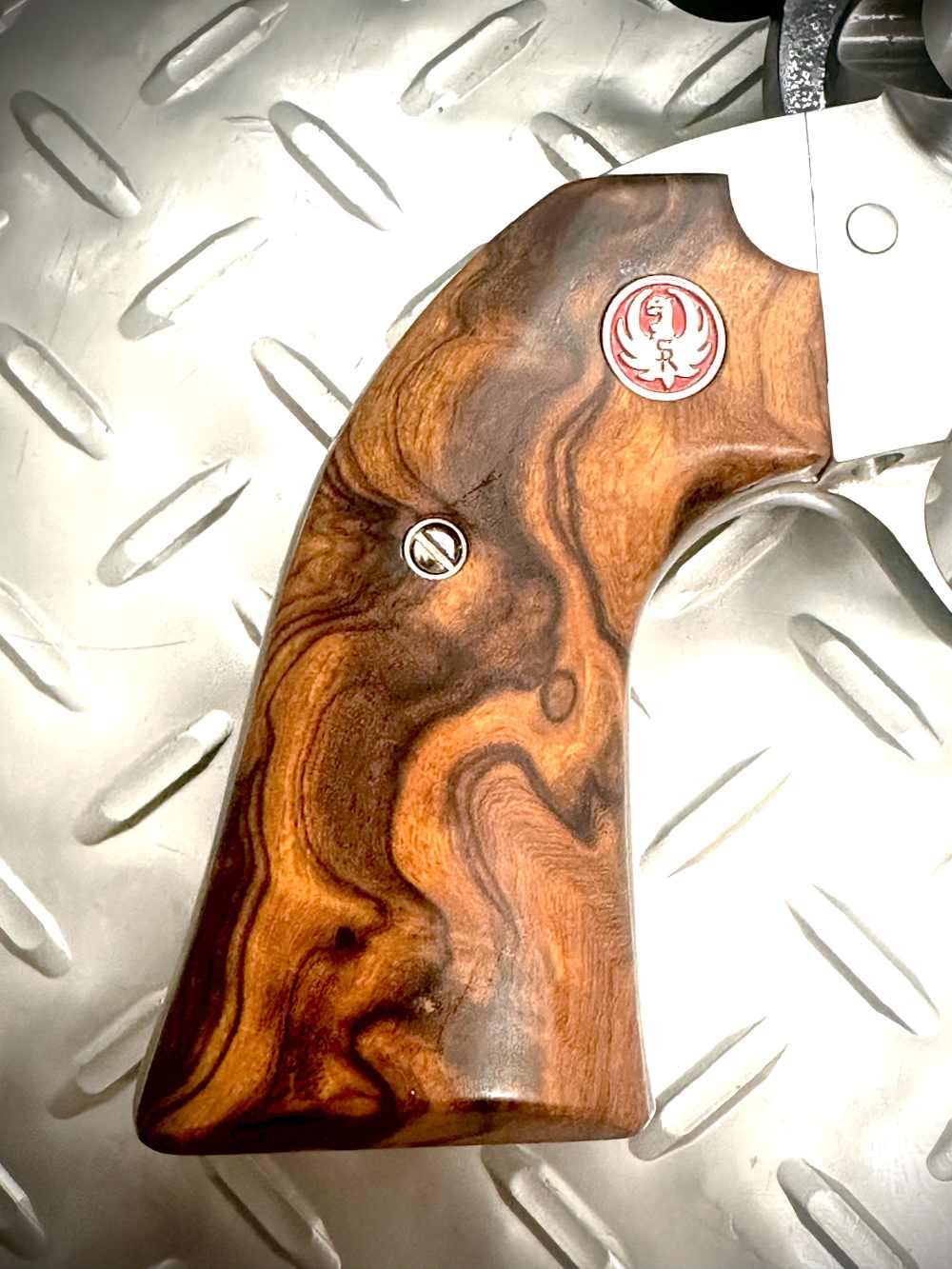 RARE | Bisley Stainless Single Six | Power Custom Hammer/Trigger | Ironwood-img-8