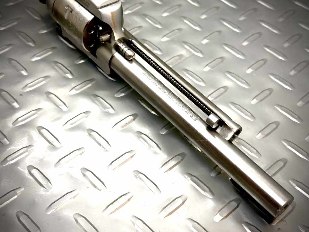 RARE | Bisley Stainless Single Six | Power Custom Hammer/Trigger | Ironwood-img-18