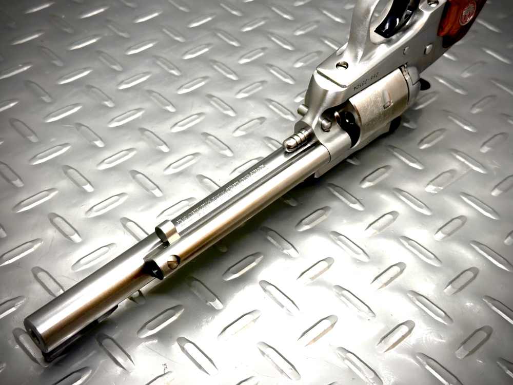 RARE | Bisley Stainless Single Six | Power Custom Hammer/Trigger | Ironwood-img-22
