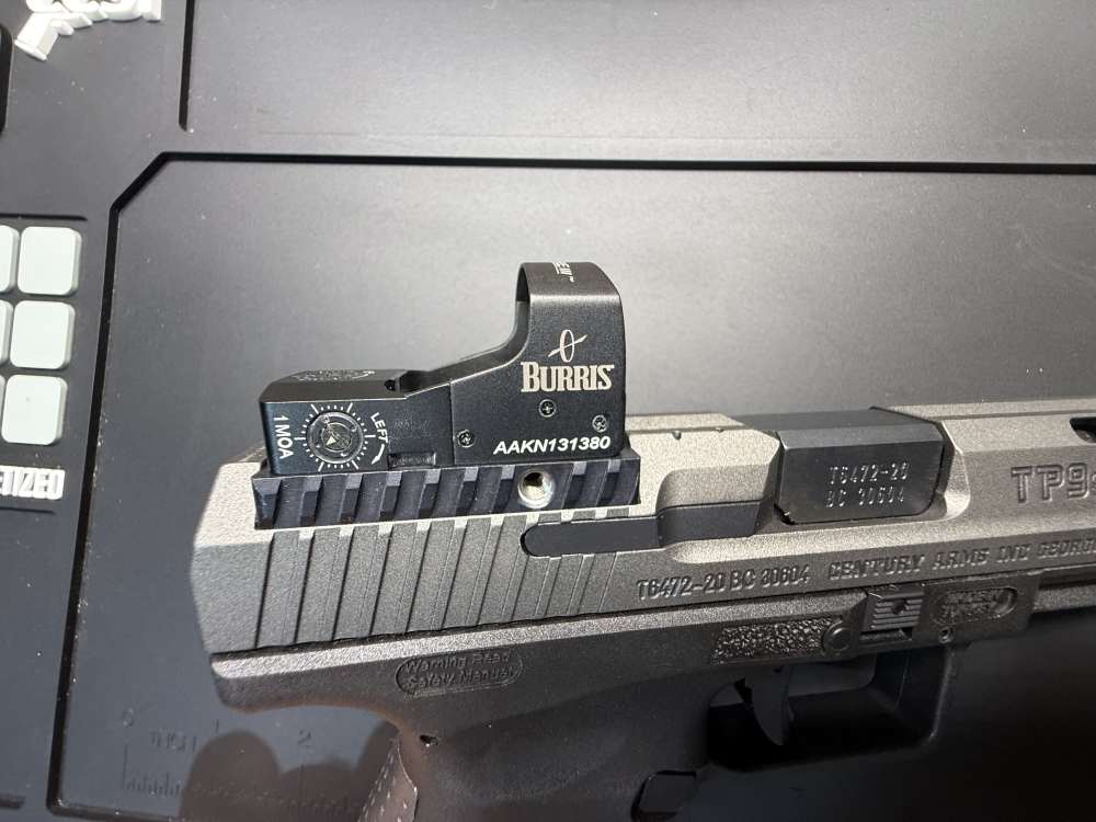 Canik TP9 SFX Burris red dot excellent 9mm LNIB-img-6
