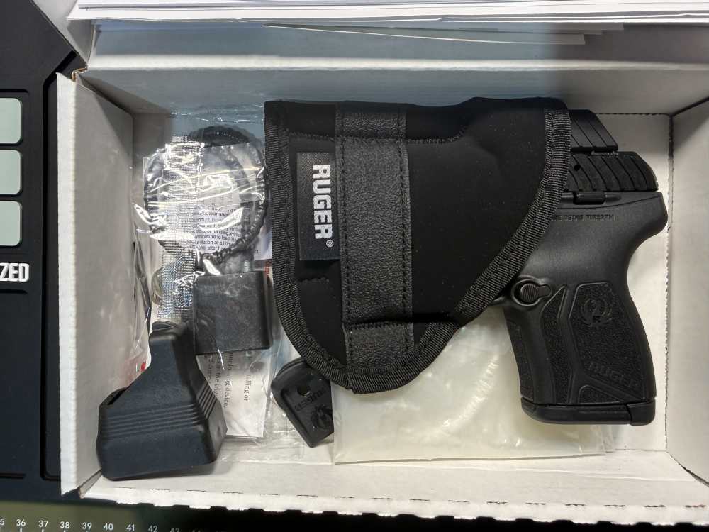 Ruger LCP Max with fiber optic red dot 380-img-3