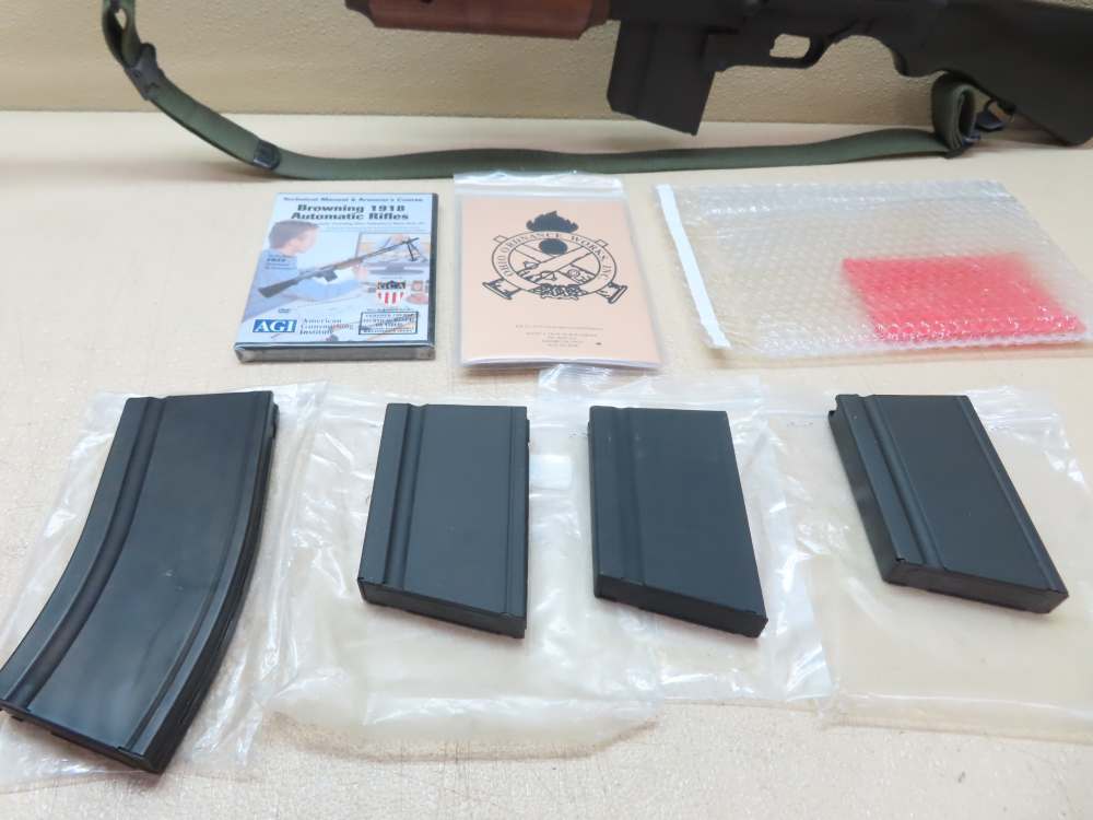 Ohio Ordnance Works 1918A3 BAR .30-06  NEW/Old Stock W/5 Magazines  -img-12