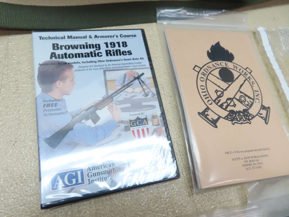 Ohio Ordnance Works 1918A3 BAR .30-06  NEW/Old Stock W/5 Magazines  -img-27