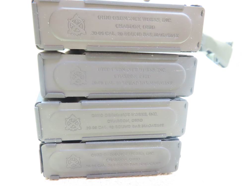 Ohio Ordnance Works 1918A3 BAR .30-06  NEW/Old Stock W/5 Magazines  -img-9