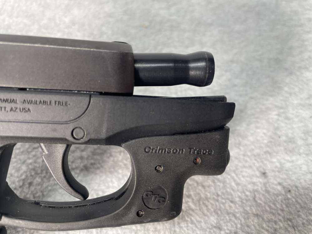 RUGER LCP .380 ACP 2.75" Pistol 380 Semi Auto 2 Mags CRIMSON Trace LASER-img-6