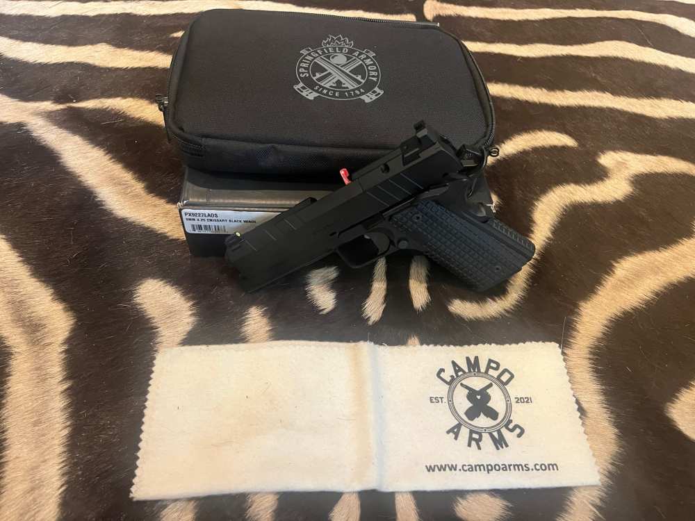Springfield 1911 Emissary AOS 4.25" Bbl- PX9227LAOS- Campo Arms-img-0