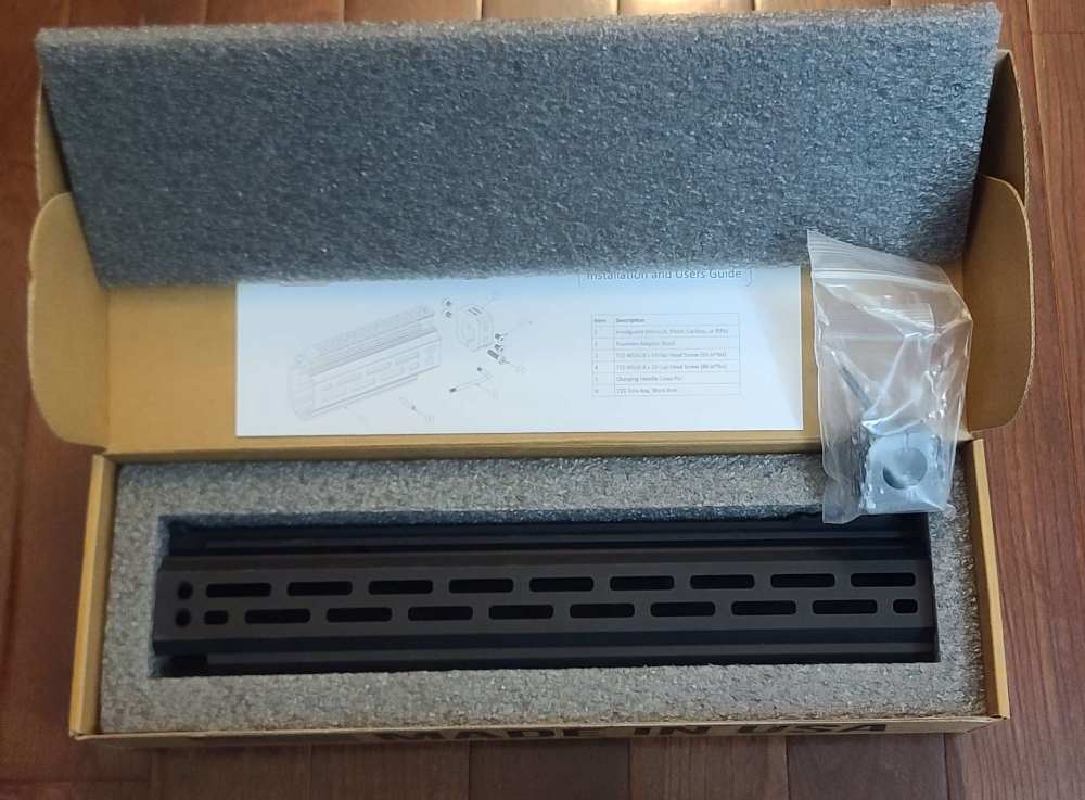 HB industries CZ Scorpion 15in LW Handguards-img-0