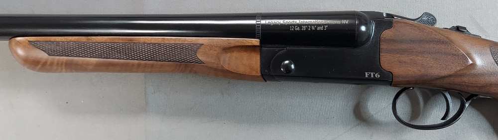 Pointer FT6 Side-by-Side Shotgun 12 Gauge 28" Barrel 2 Rounds FT61228-img-3