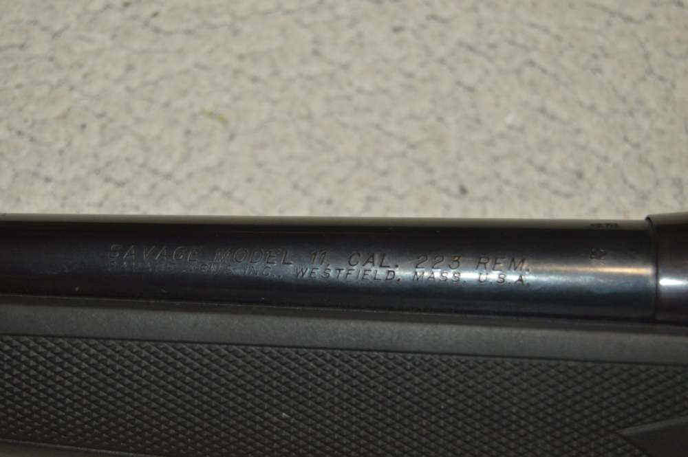 BEST Vintage Savage 11 223 Remington Gloss Blue W/GREAT Trigger & Bases-img-14