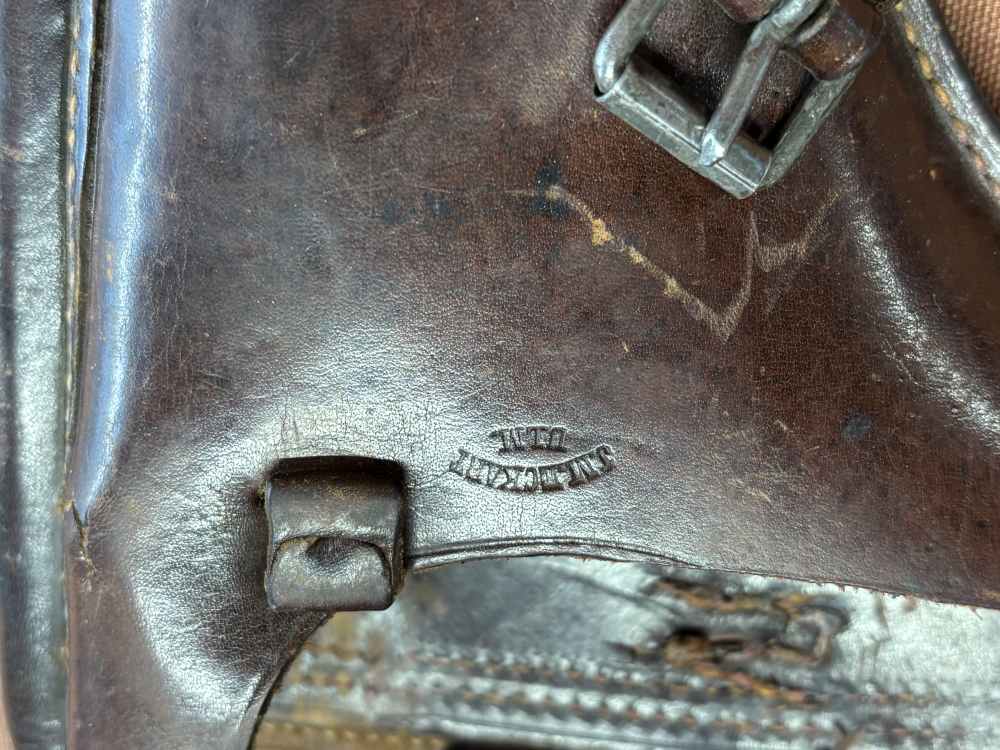 WW1 German P08 Luger holster, Unit marked #1811-img-1