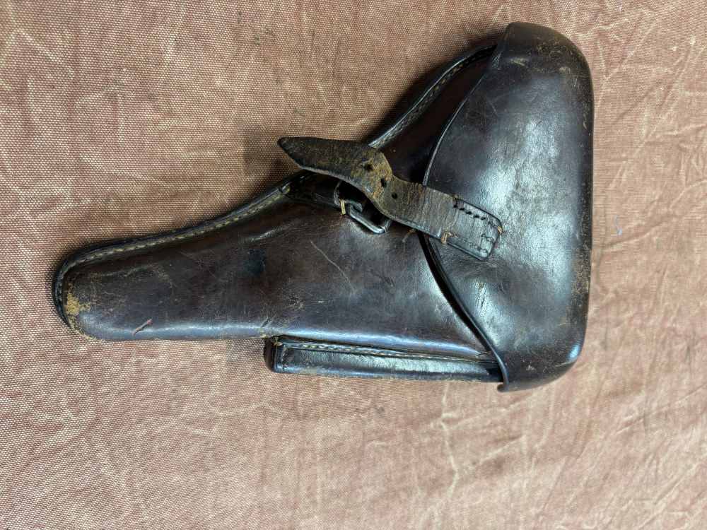 WW1 German P08 Luger holster, Unit marked #1811-img-0