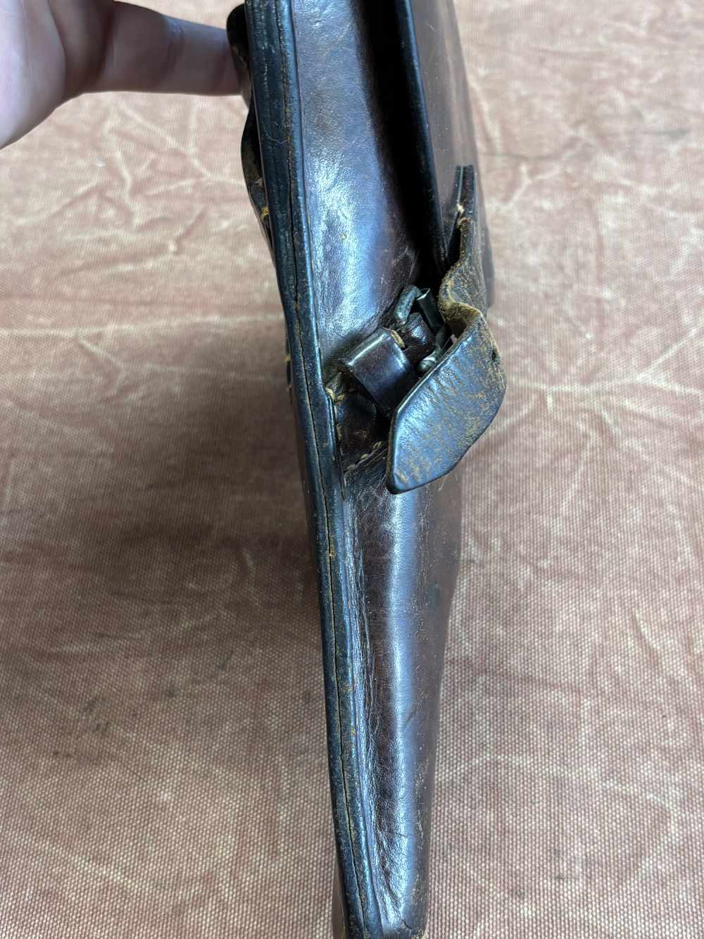 WW1 German P08 Luger holster, Unit marked #1811-img-7