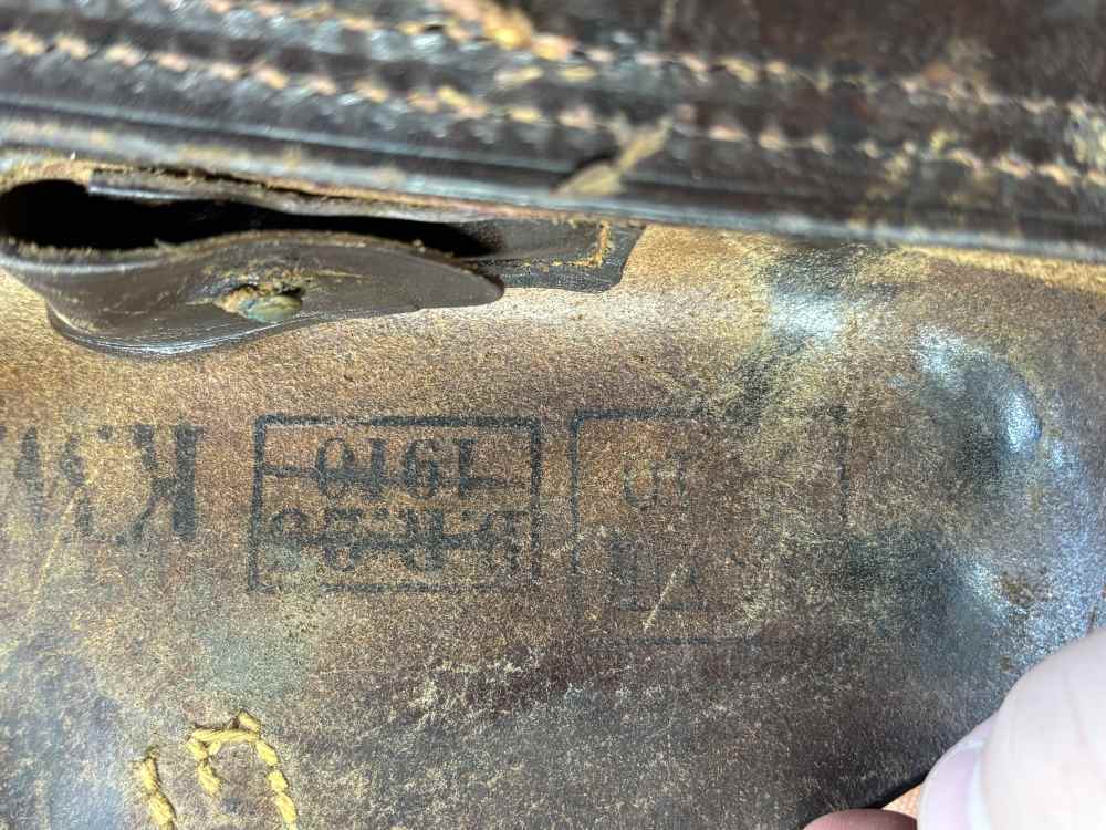 WW1 German P08 Luger holster, Unit marked #1811-img-3