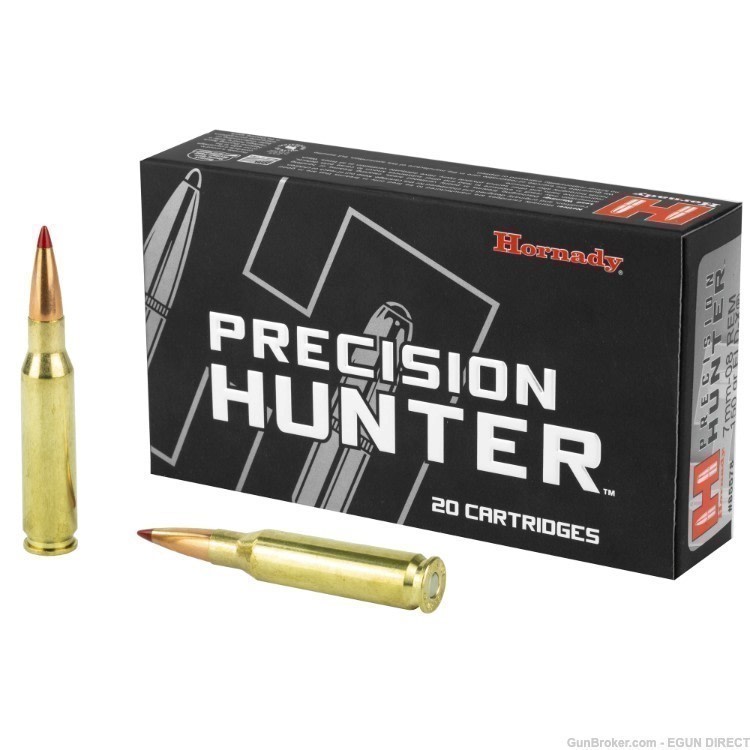 Hornady precision hunter 7mm-08 150gr eld-x - 20rd-img-0