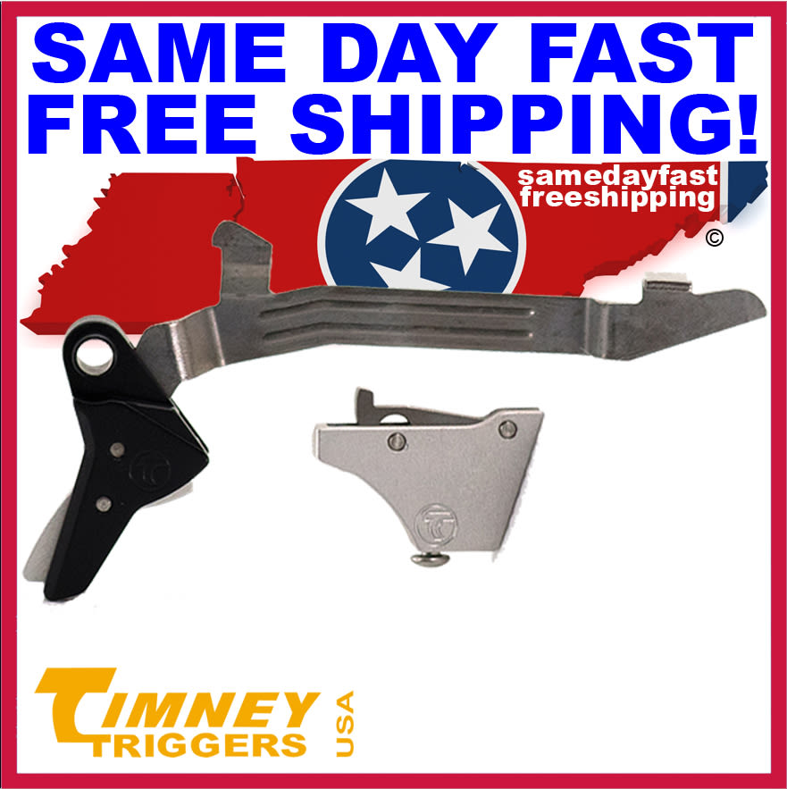 Timney Alpha Competition Trigger SLVR LARGE FRAME GLOCK 20 21 29 30 40 41-img-0