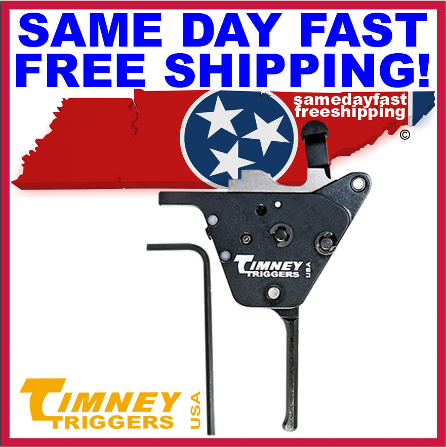 Timney Drop-In STRAIGHT Trigger for CZ457 Rimfire *Adj. 10oz-2lb Pull* --img-0
