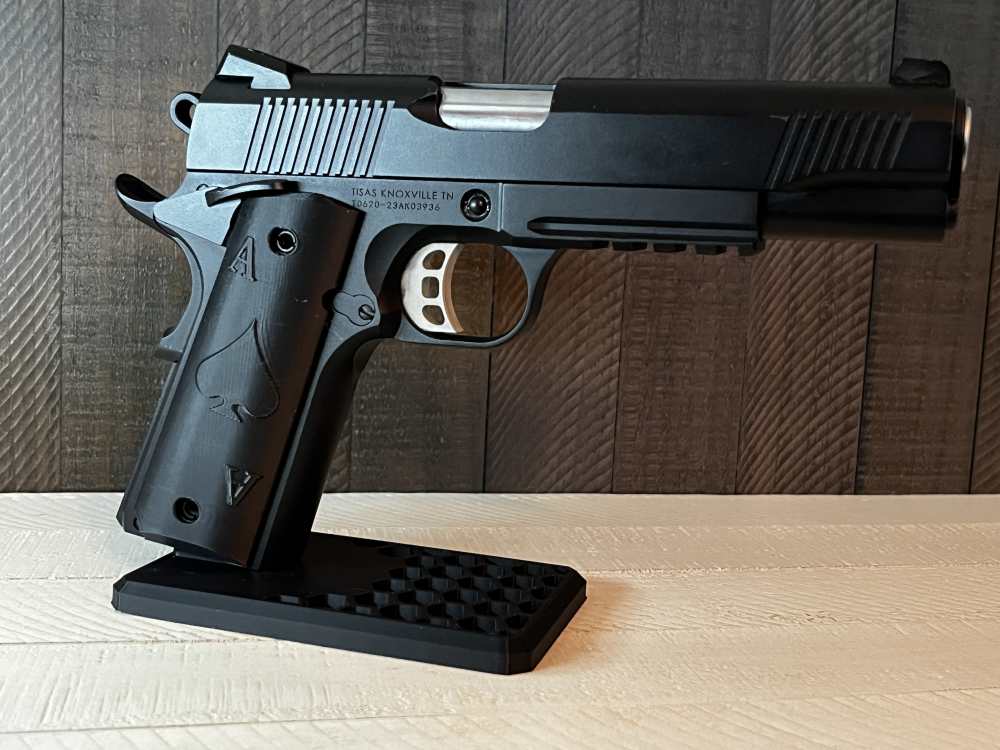 Black Aces 1911 Pistol Grips Kimber Colt Rock Island Springfield Ruger-img-2