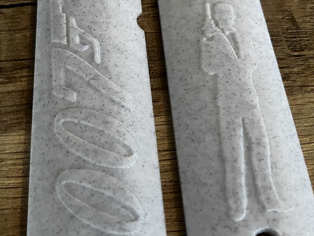 Marble 007 Bond 1911 Pistol Grips Kimber Colt Rock Island Springfield-img-0