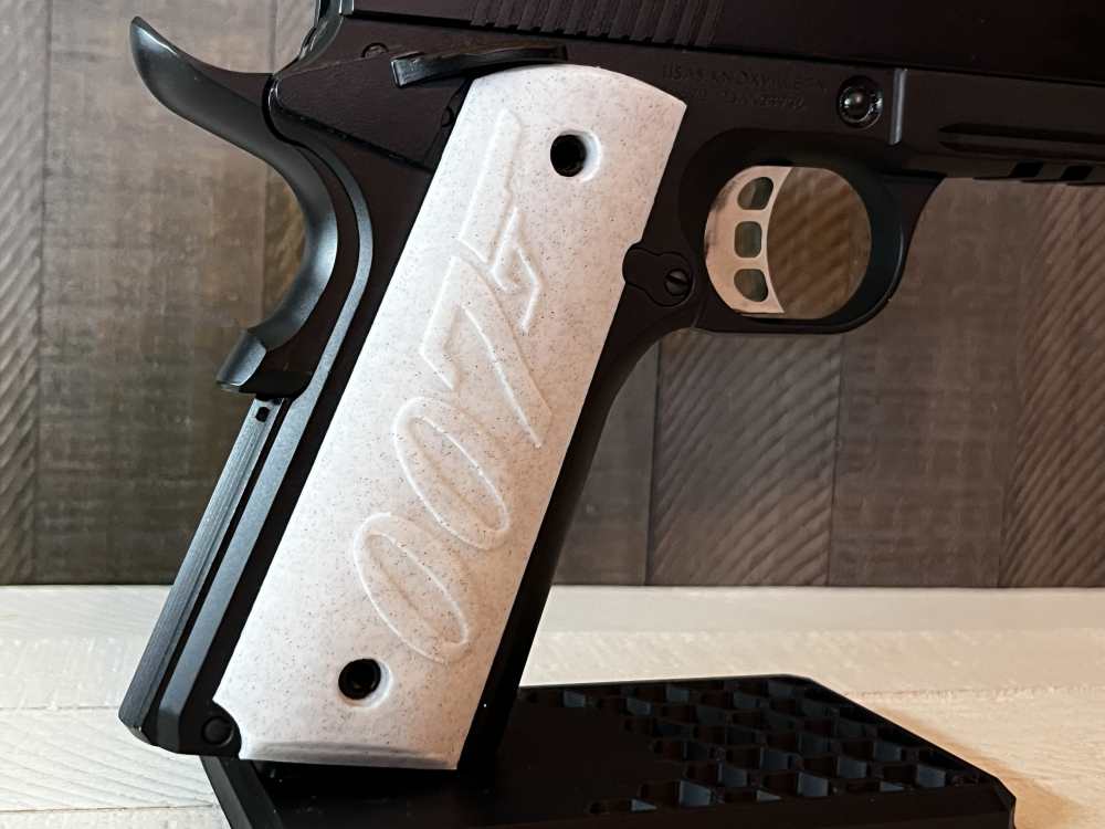 Marble 007 Bond 1911 Pistol Grips Kimber Colt Rock Island Springfield-img-2